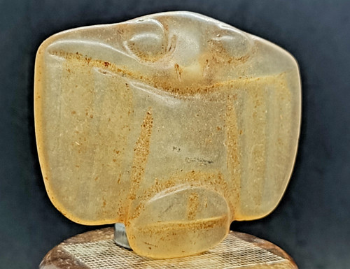 Alte skulptur jade glas - skulptur,