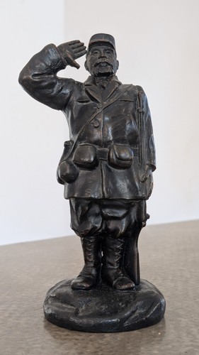 Wunderbare alte bronzefigur - wunderbare,