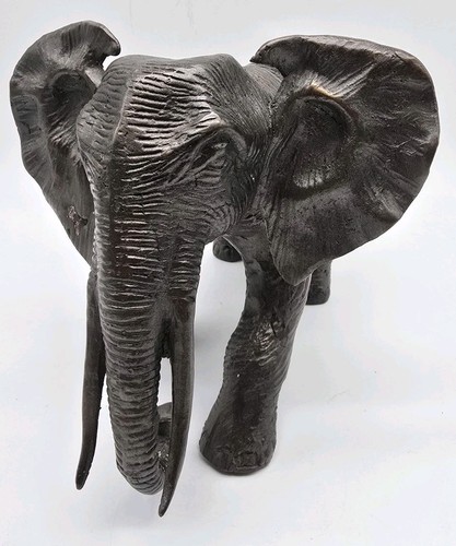 Große alte bronze skulptur - große,