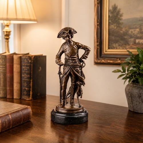 Bronze skulptur könig - bronze,