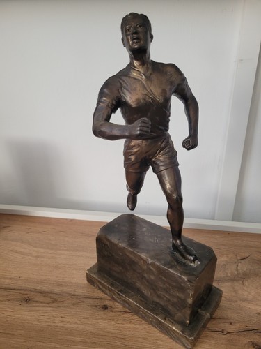 Bronze fußballer skulptur - fußballer,,