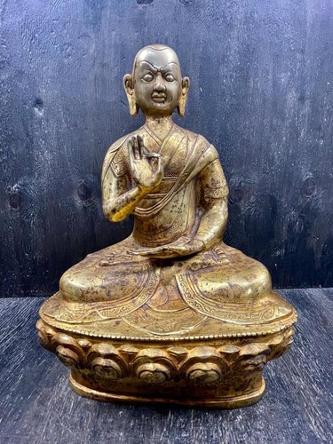 Rare alte bronze statue - alte,