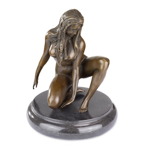 Moritz bronze figur - bronze, weiblicher
