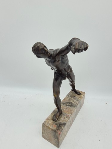 Alte bronze figur - bronze,