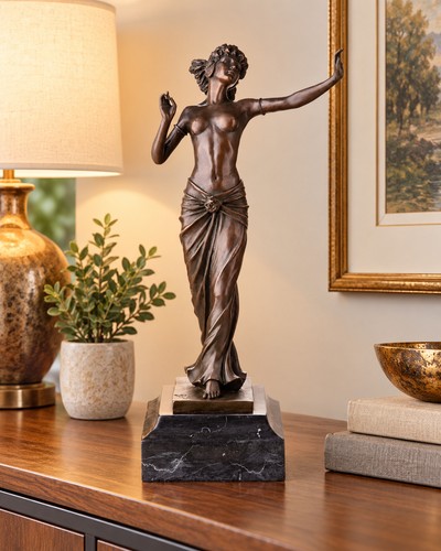 Bronze skulptur tänzerin - skulptur,