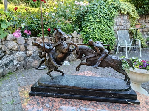 Riesige bronze skulptur 1858 - riesige,