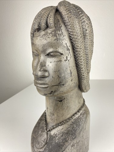 Alte afrikanische holz - afrikanische, büste
