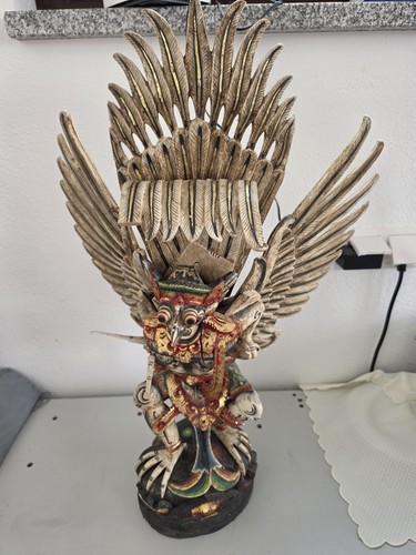 Alte garuda figur - alte, skulptur