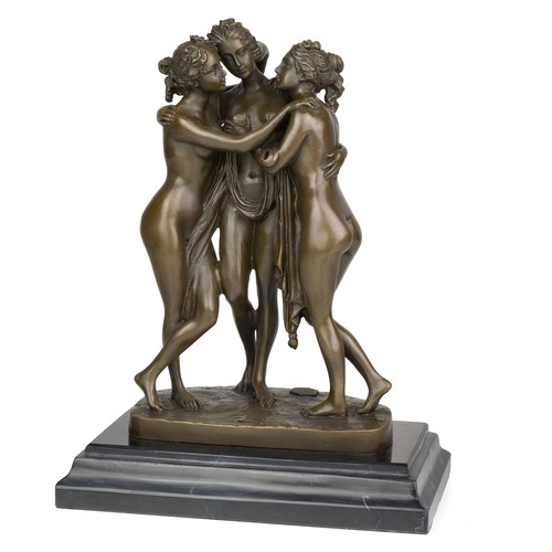 Moritz bronze figur drei - bronze,