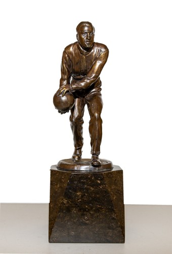 Alte sport trophäe - sport, skulptur