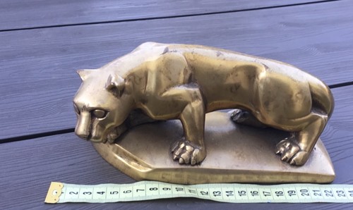 Alt antik berglöwe panther - berglöwe,