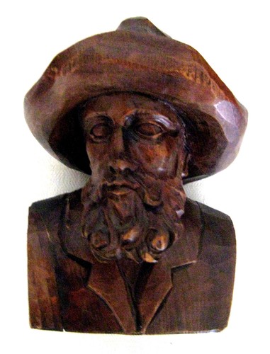 Alte kleine skulptur holz - skulptur,,