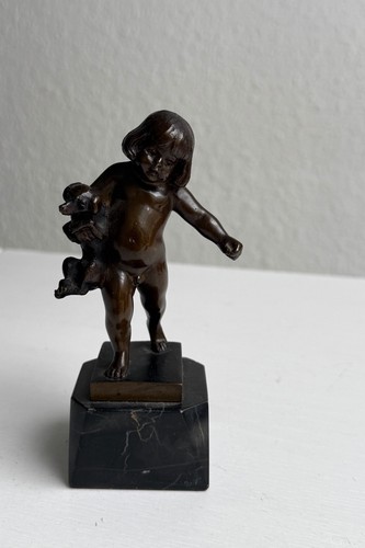 Alte bronze skulptur - alte, von