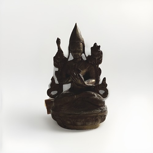Alte tibetische messingfigur - alte,