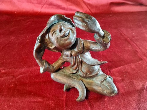 Alte figur skulptur lachender - alte,