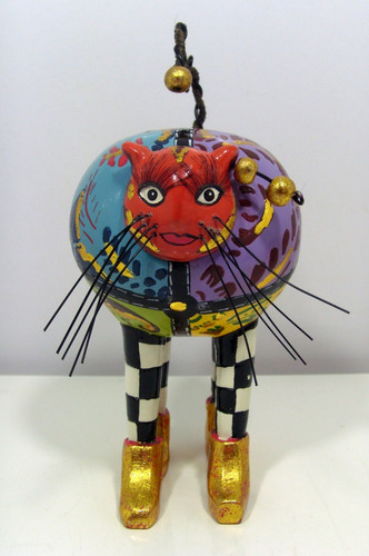 Toms drag skulptur katze - skulptur, katze│30