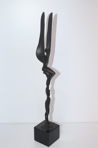 Bronze alte skulptur - /, figur