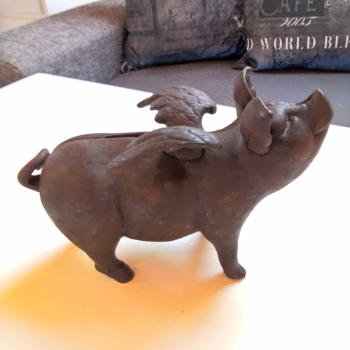 Skulptur altes gusseisen - skulptur-,